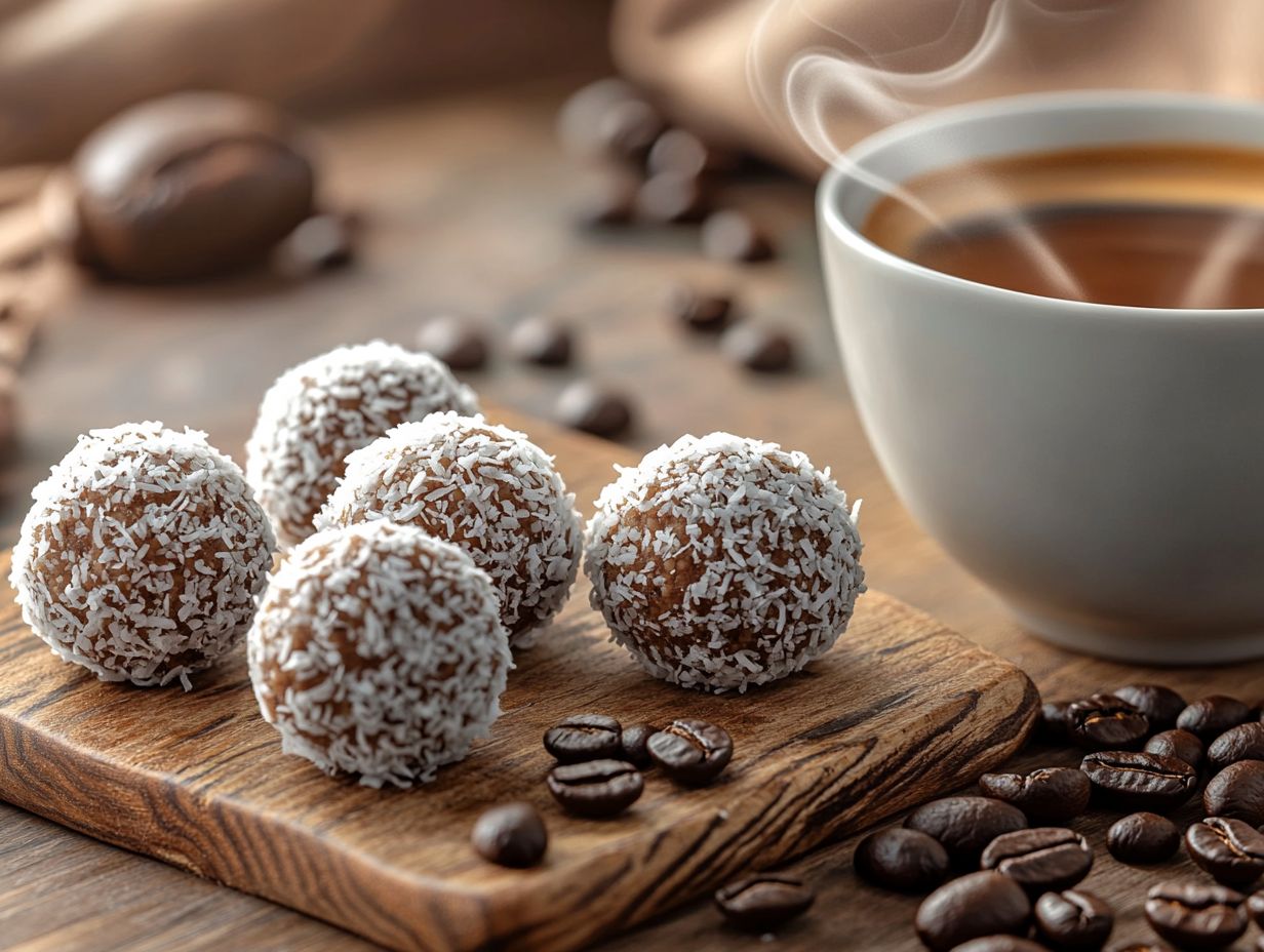 Steps to Make Espresso Energy Balls