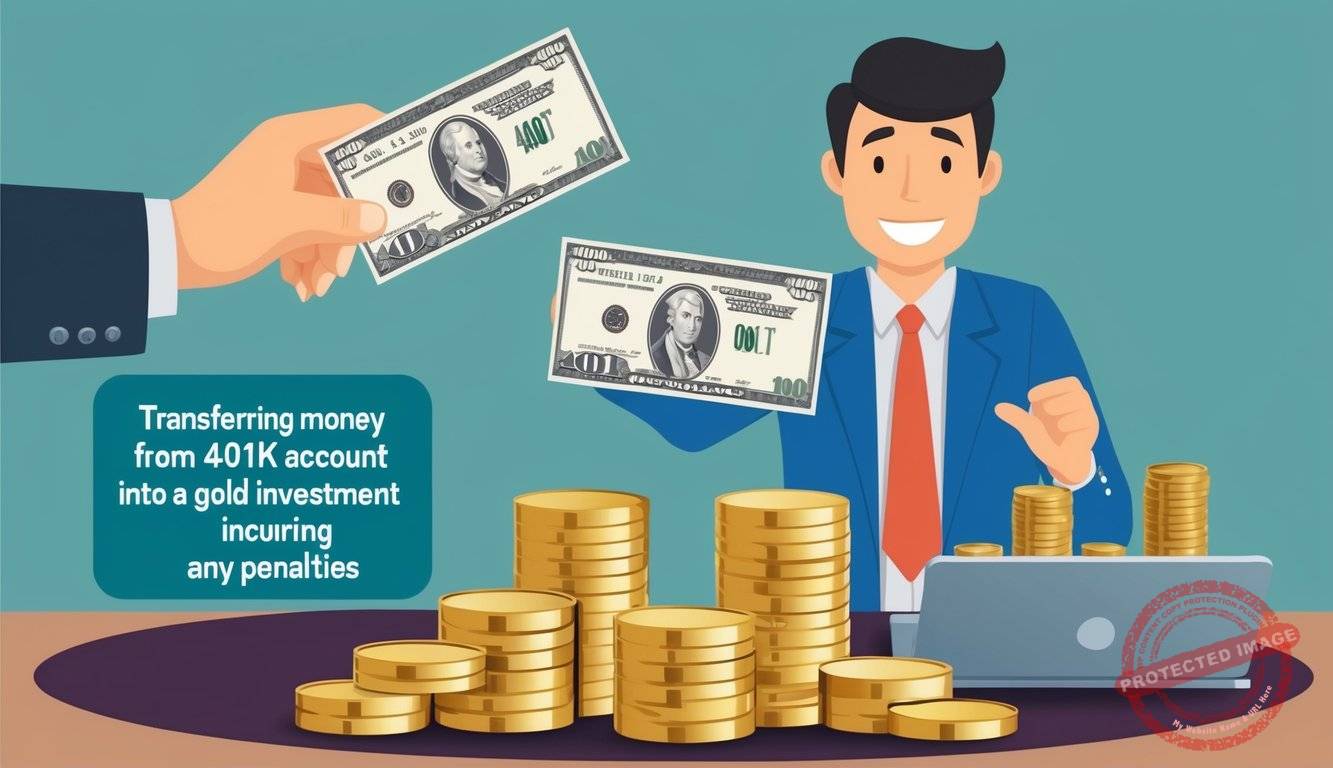 Transfer 401k to Gold Without Penalty